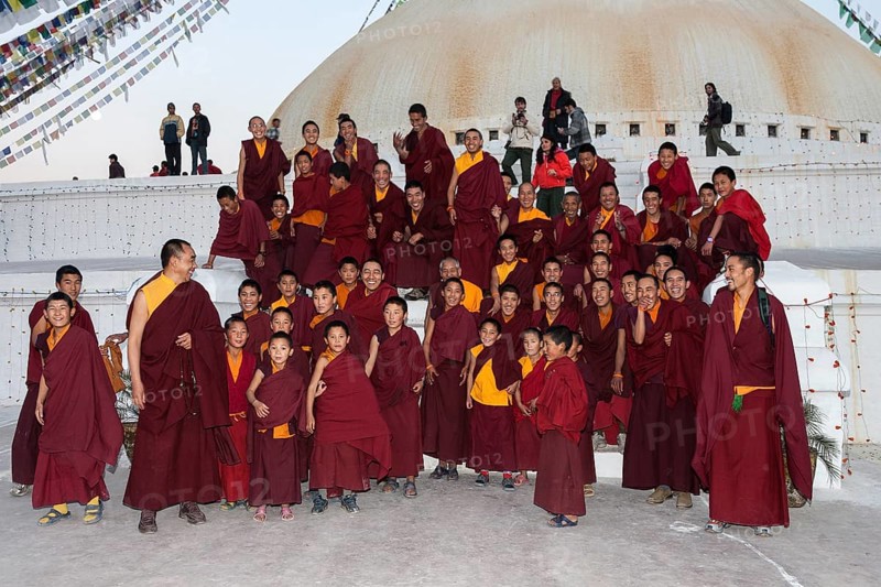 Buddhist monks