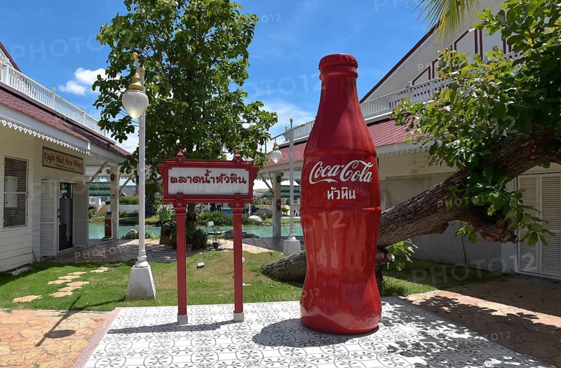 Giant Coca-Cola bottle