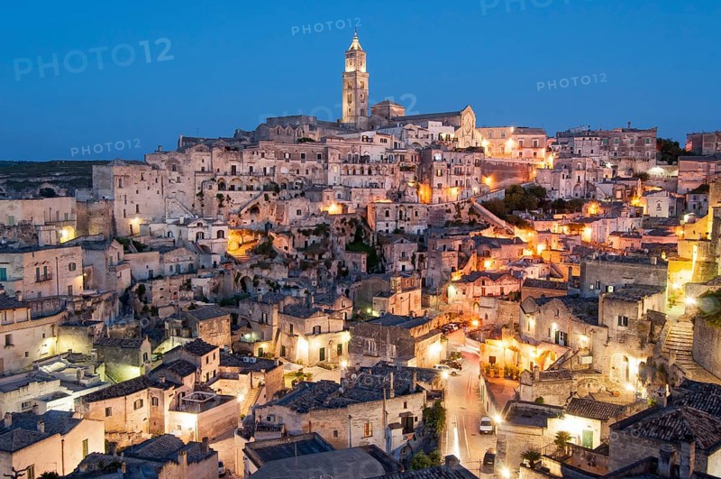 Townscape at dusk