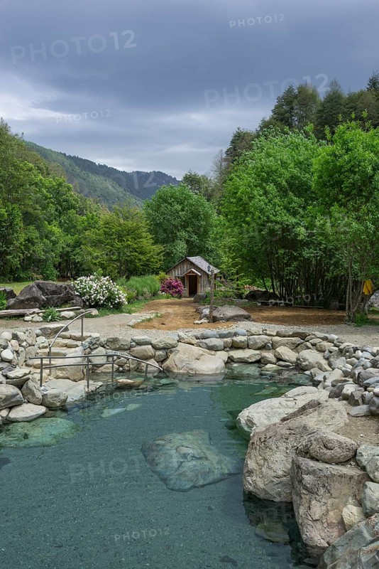 Thermal pools of Termas los Pozones