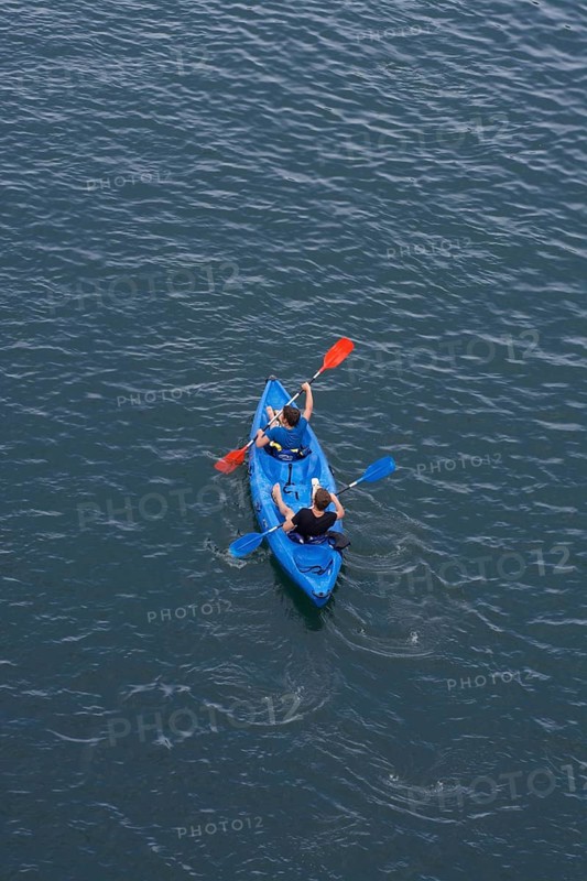 Canoeing on the Gard River