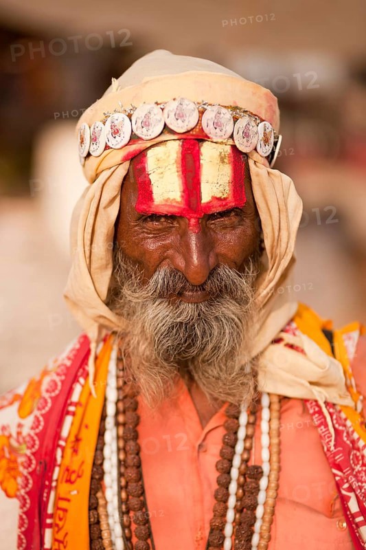 Portrait of a Sadhu