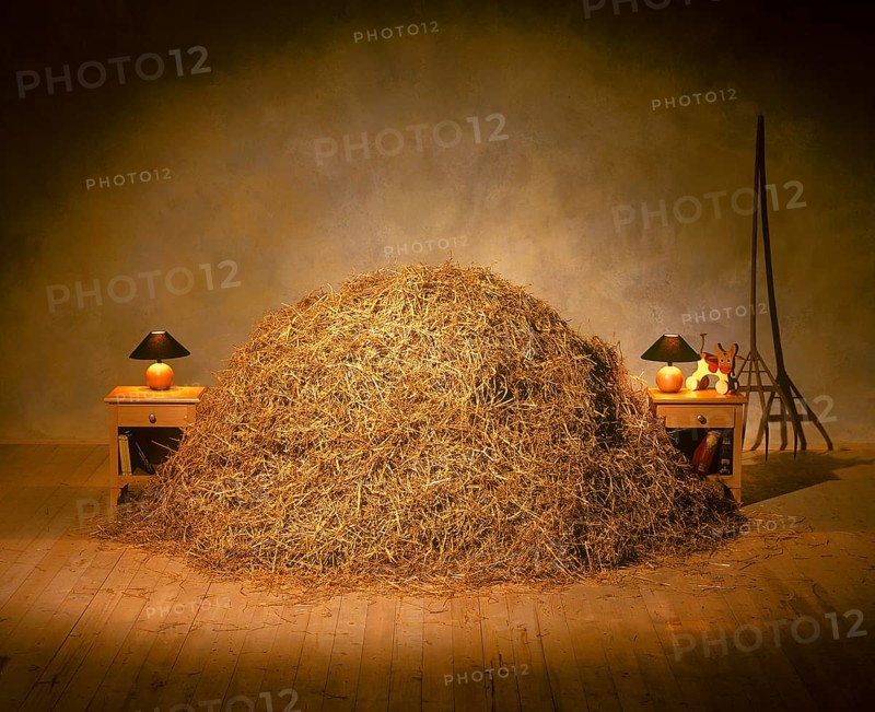 Bed of hay