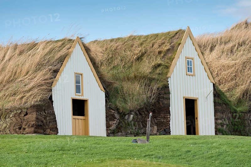 Sod houses