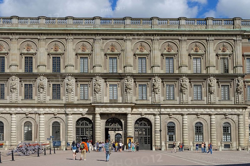 West facade of the Swedish Royal Palace