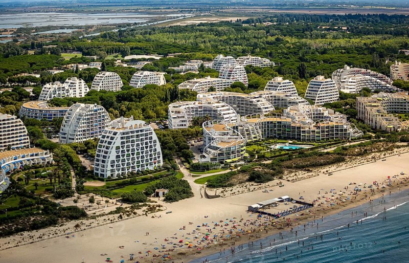 Pyramid houses