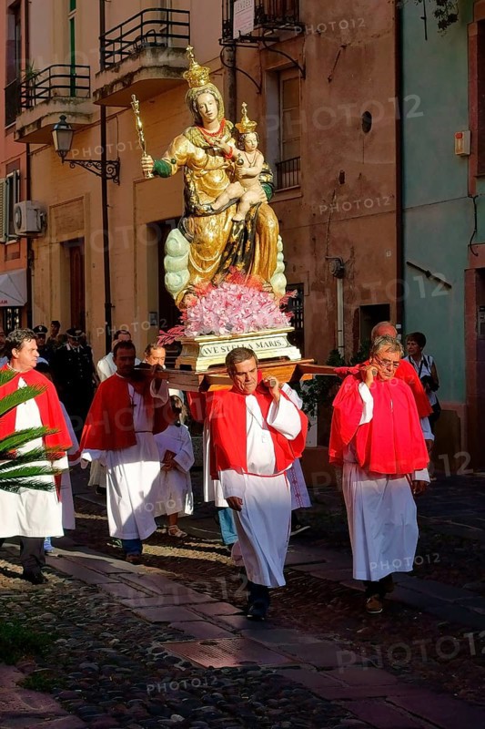 Procession at the Madonna festival of Santa Maria del Mare