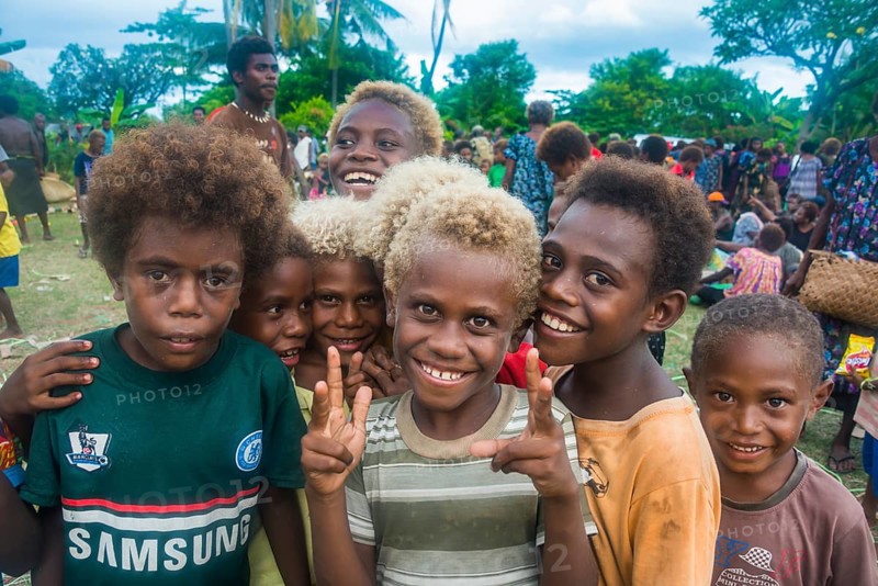 Group of happy children