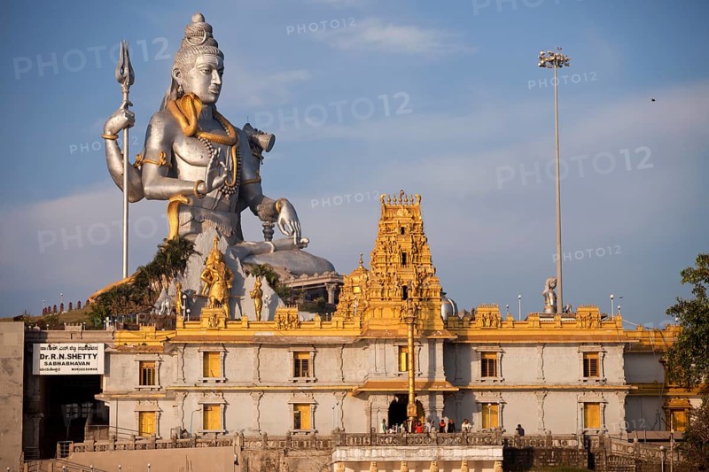 Giant statue of Lord Shiva