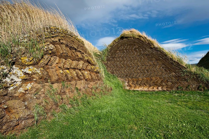 Sod houses