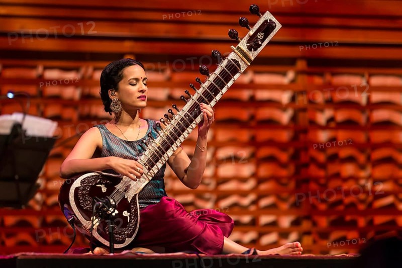 The Indian sitar player Anoushka Shankar