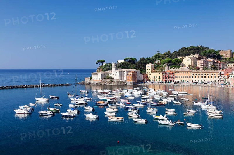 Harbour in Baia del Silenzio bay