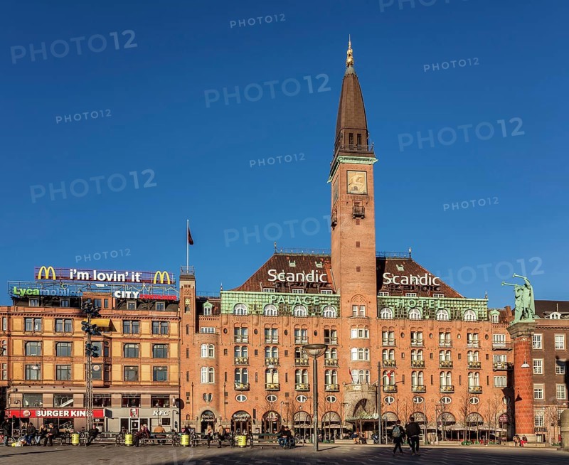 Palace Hotel on the Town Hall square