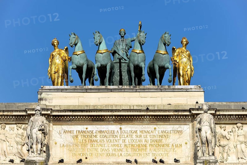 Quadriga on the Arc de Triomphe du Carrousel