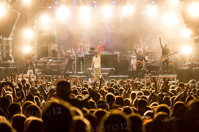 The Swiss rapper and musician Marco Bliggensdorfer