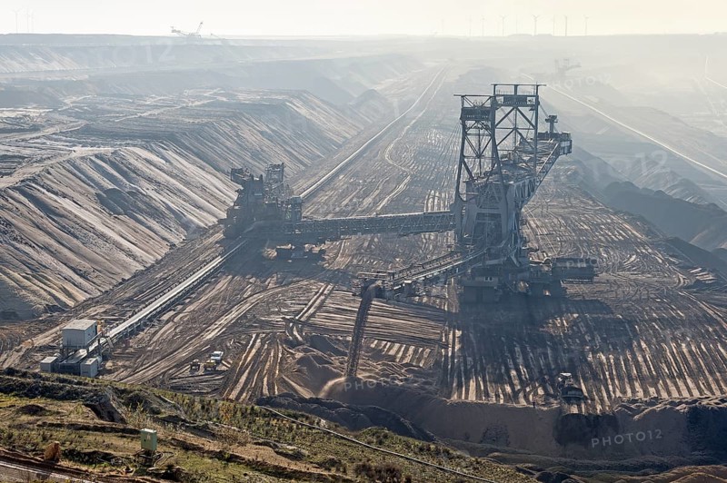 Stacker in the Garzweiler open pit