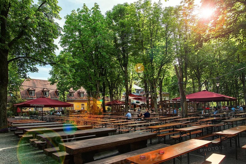 Menterschwaige beer garden