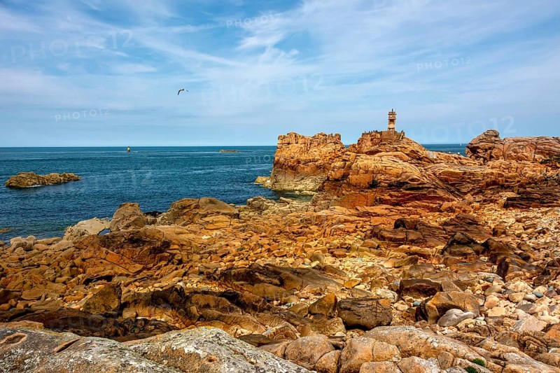 Paon Lighthouse on the Ile de Brehat
