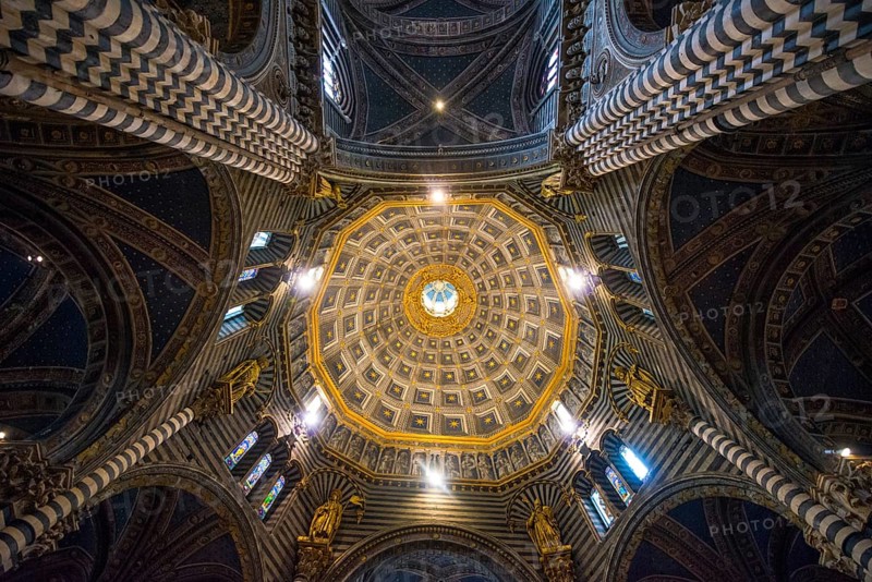 Ornate ceiling