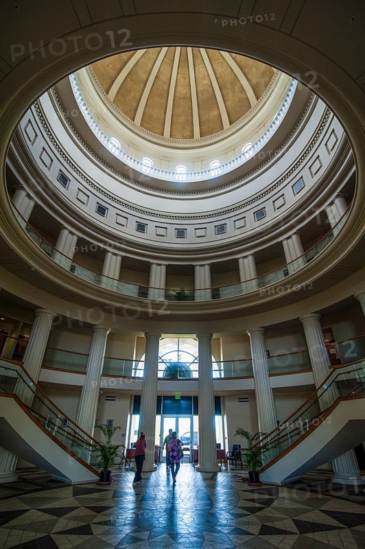 Interior of the Parliament building of Palau