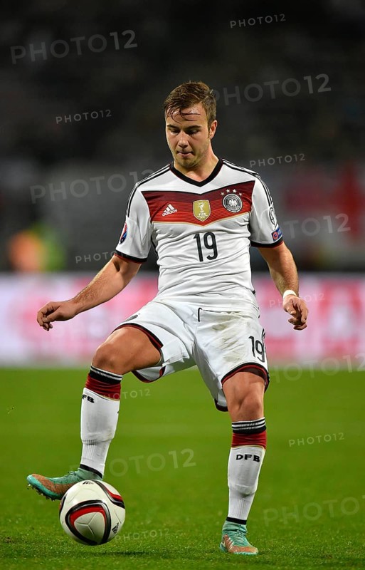 Mario Gotze on the ball