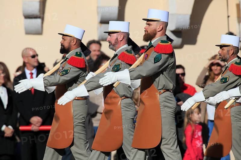 Parade in front of the Prince's Palace