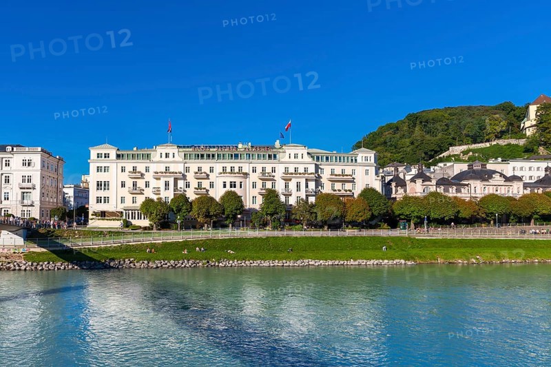 Hotel Sacher on the Salzach River
