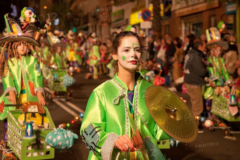 Imaginative costumes at the carnival