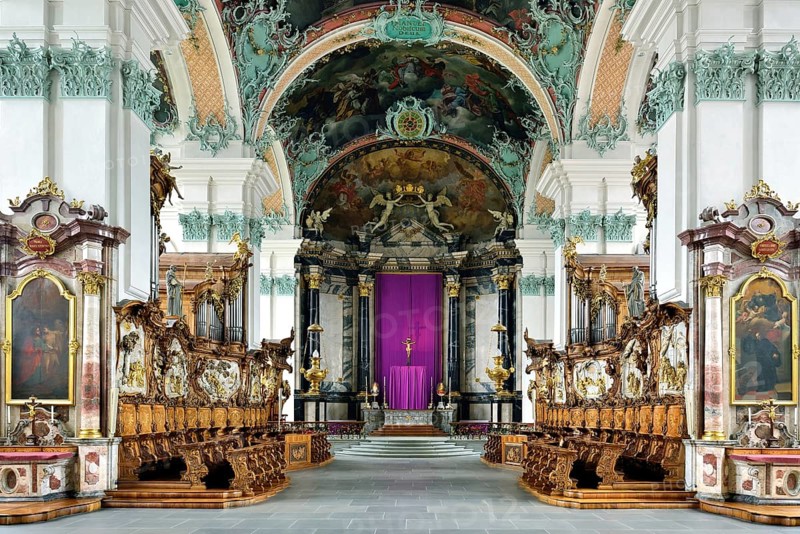 Choir of the St. Gallen Cathedral