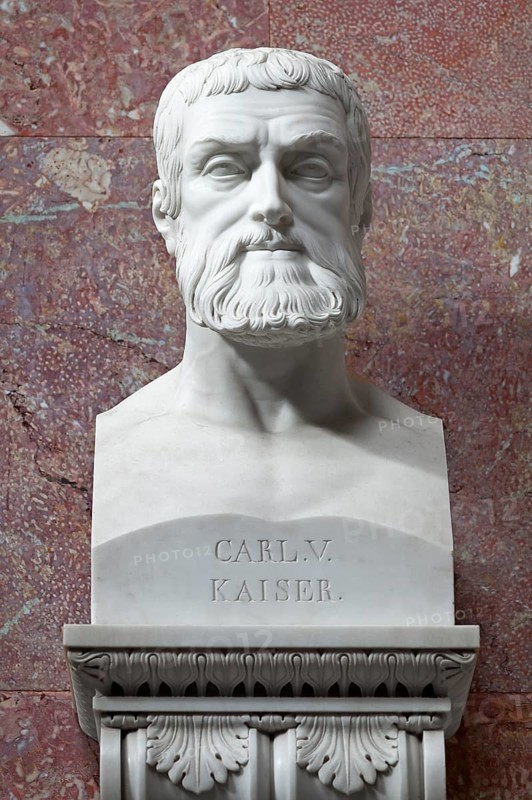 Bust of the Emperor Charles V.