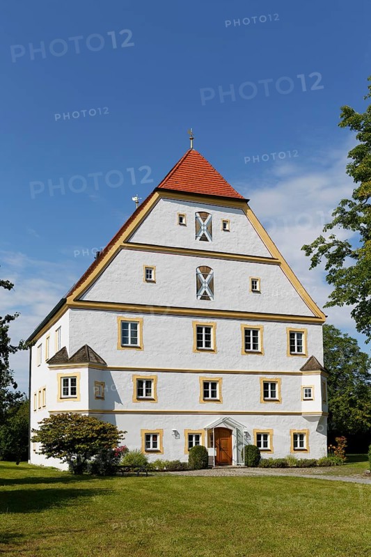 Town hall in former castle