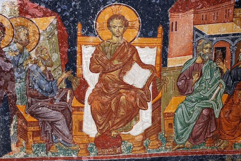 Frescoes in the Narthex