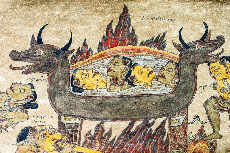 Traditional Kamasan painting