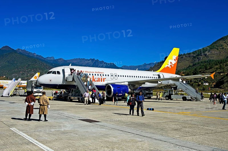 Airbus of the Drukair national airline