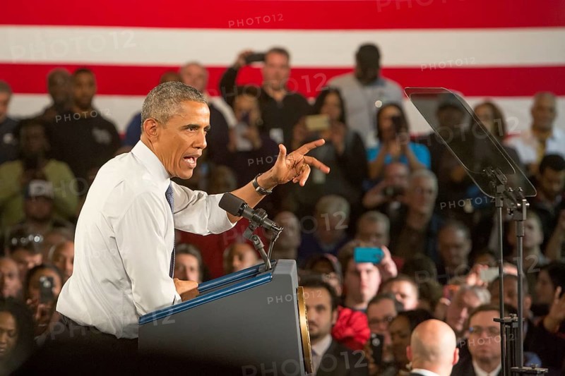President Barack Obama speaks at Ford's Michigan Assembly Plant