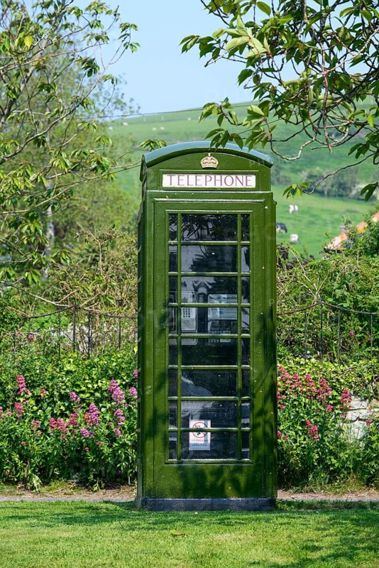 British phone booth