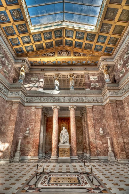 Interior of the Walhalla Temple