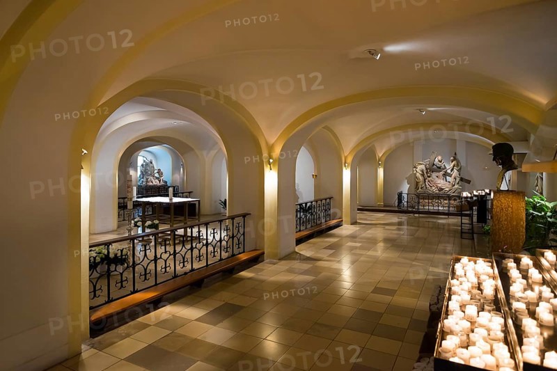 Lower church of the Burgersaalkirche church