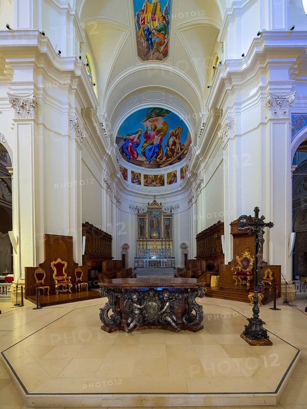 Altar of the baroque church