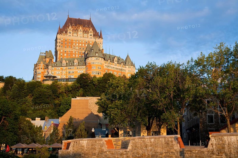 Chateau Frontenac and Lower Town