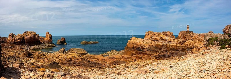 Paon Lighthouse on the Ile de Brehat