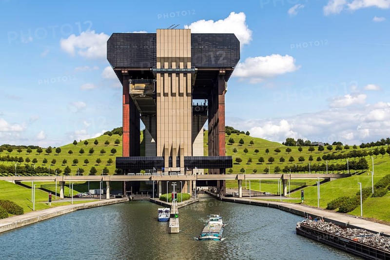 The boat lift of Strepy-Thieu