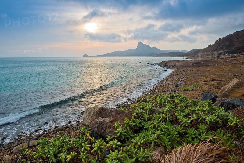 View from Con Son Island to Honba