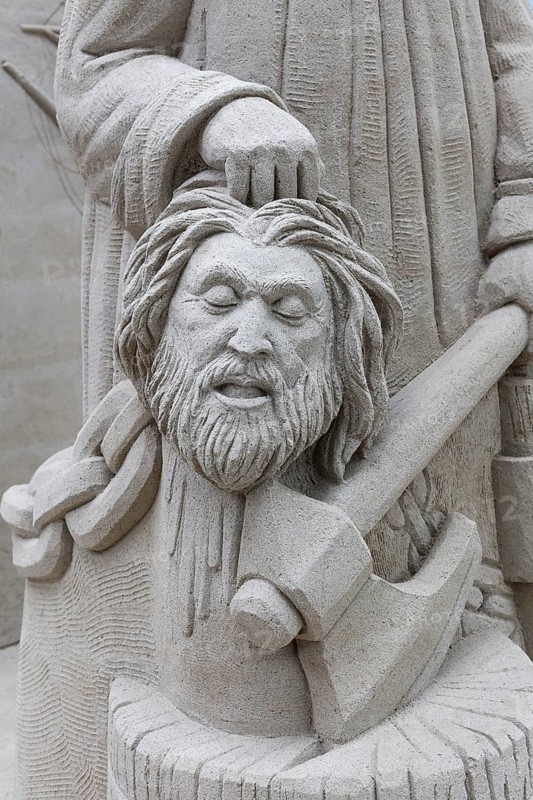 Sand sculpture