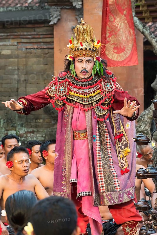 Performance of the Balinese Kecak dance