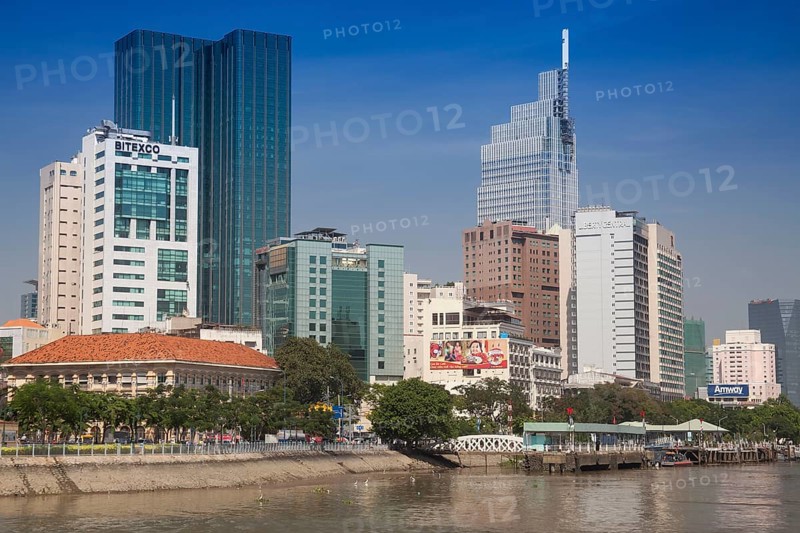 City center with Empire Tower