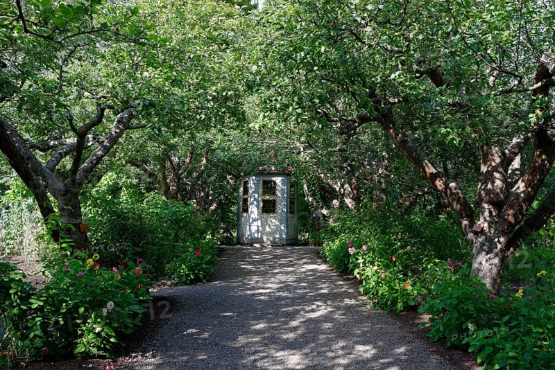Garden at Skogaholm Manor or Skogaholms Herrgard