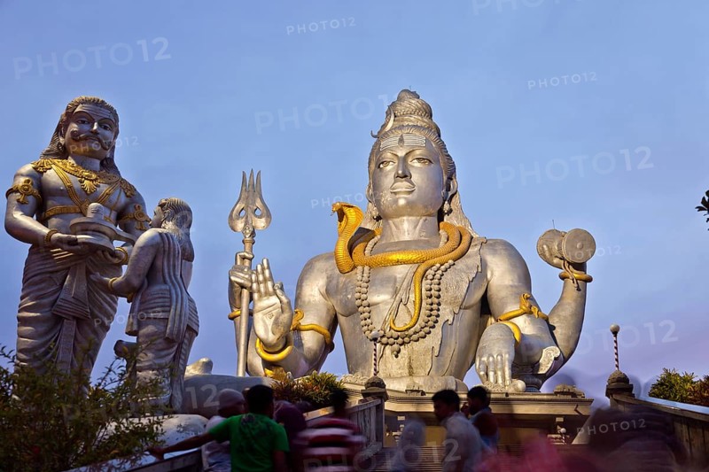 Giant statue of Lord Shiva