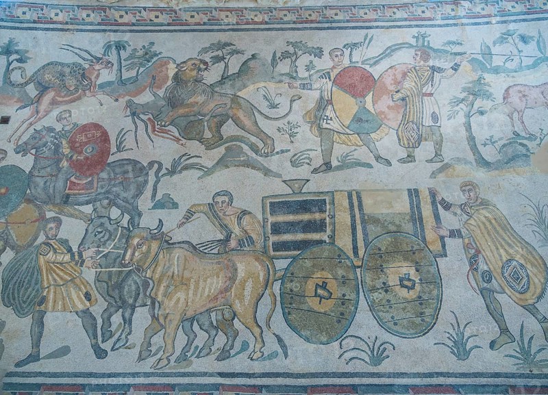 Ancient Roman mosaic