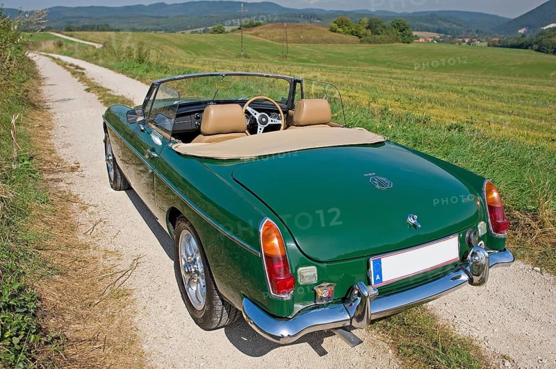 Vintage MGC Roadster